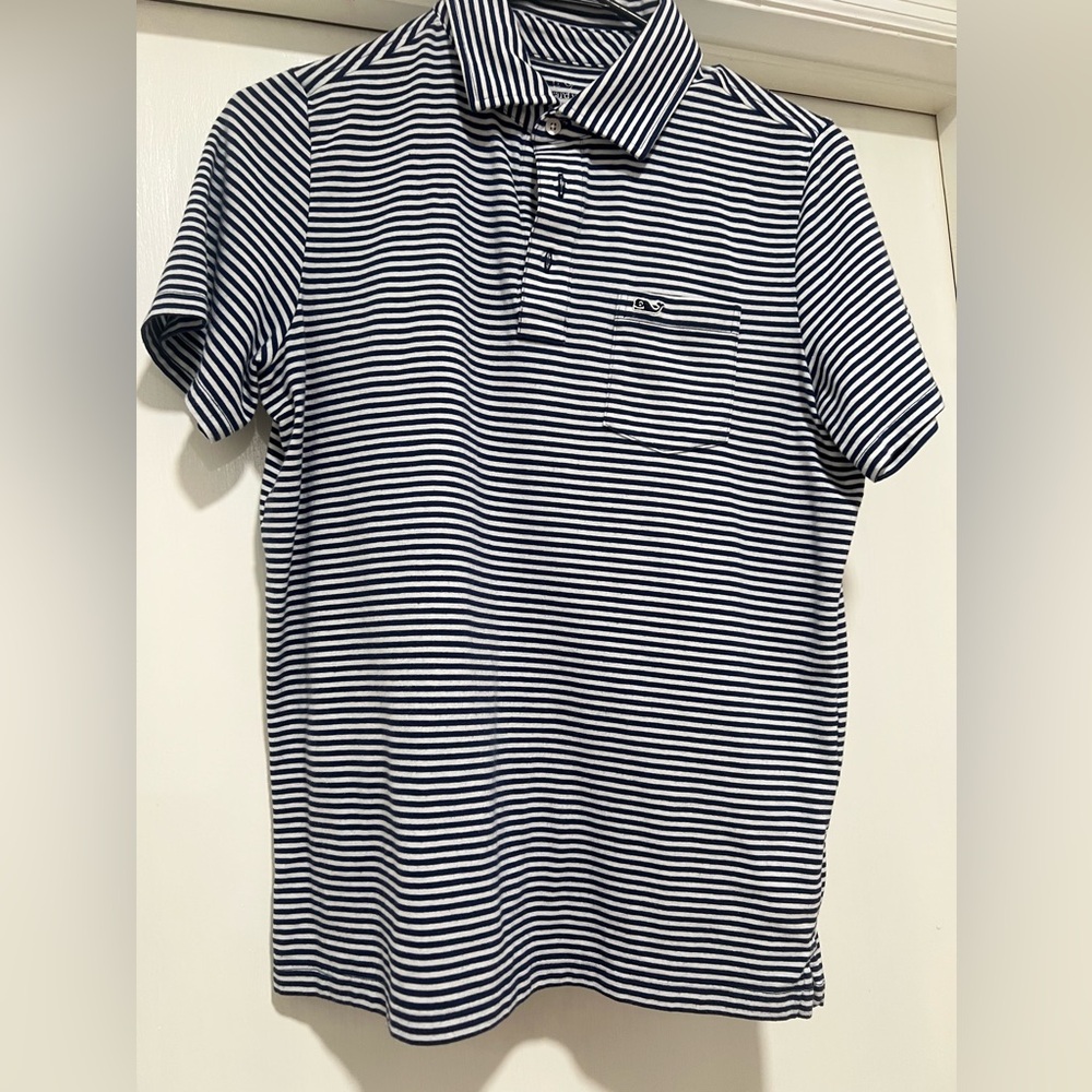 Vineyard Vines boys L Edgartown polo